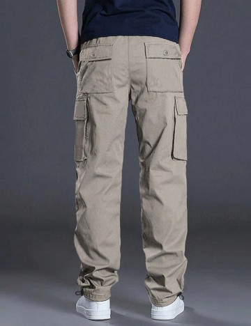 Pantaloni Shein MANFINITY, bej