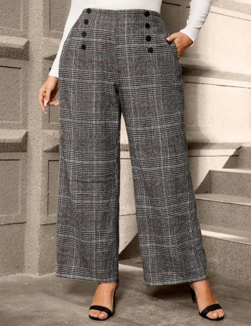 Pantaloni Shein Curve+, mix culori