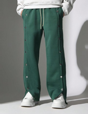 Pantaloni Shein SUMWON, verde