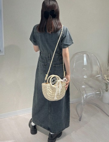 Rochie de blugi Shein FRIFUL, albastru
