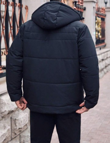 Geacă Shein MANFINITY, negru
