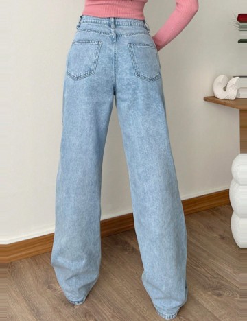 Jeans Shein, albastru