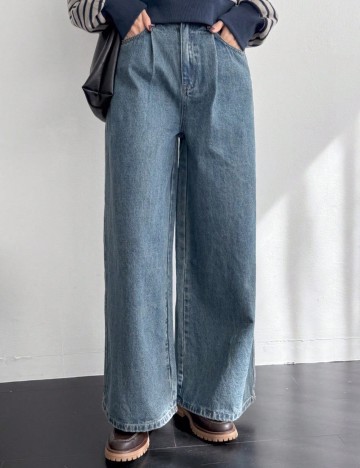 Jeans Shein DAZY, albastru
