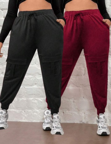 Set Pantaloni Shein Curve+, mix culori