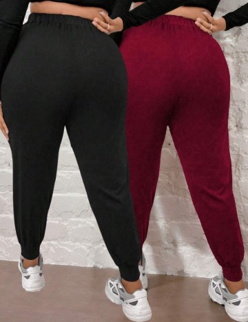 Set Pantaloni Shein Curve+, mix culori
