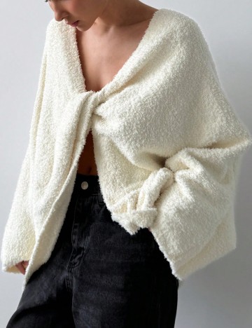 Pulover Shein, crem