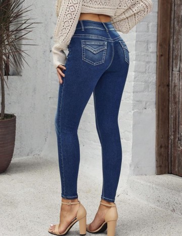 Jeans Shein, albastru