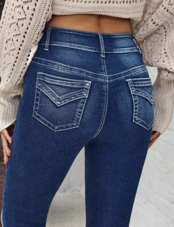 Jeans Shein, albastru