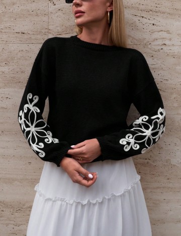 Pulover Shein, negru