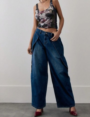 Jeans Shein, albastru