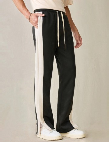 Pantaloni Shein MANFINITY, negru