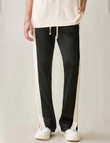 Pantaloni Shein MANFINITY, negru