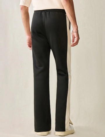 Pantaloni Shein MANFINITY, negru