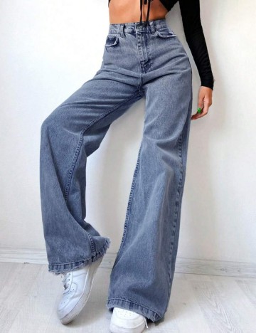 Jeans Shein, albastru