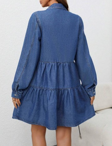 Rochie de blugi Shein, albastru