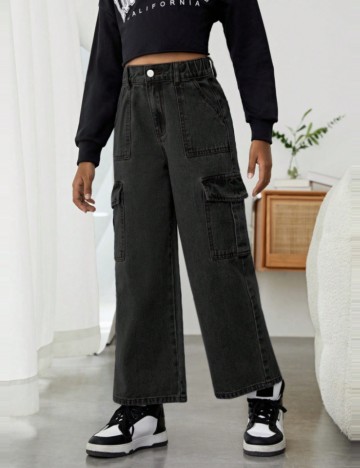 Jeans Shein, negru