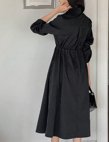 Rochie midi Shein DAZY, negru