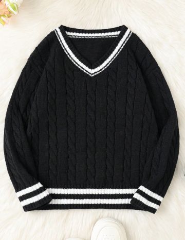 Pulover Shein, mix culori
