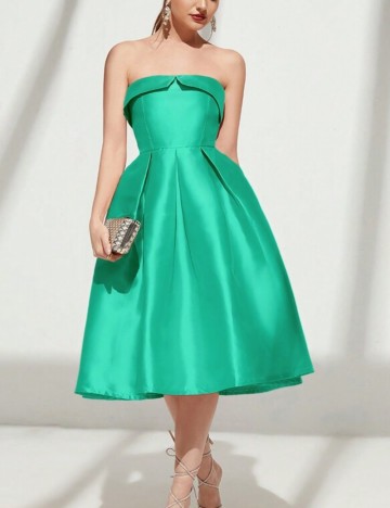 Rochie midi Shein, verde