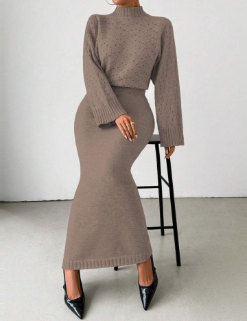 Rochie maxi Shein, maro