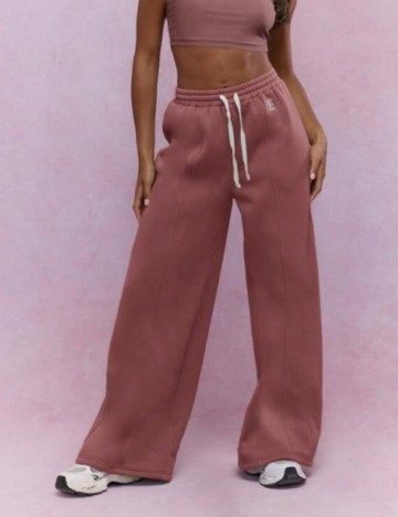 Pantaloni de trening Shein Missguided, roz prafuit