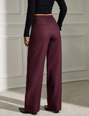Pantaloni Shein, vișiniu
