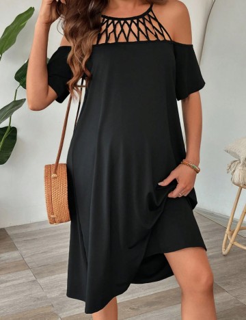 Rochie midi Shein, negru