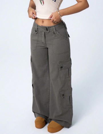 Jeans Shein, gri