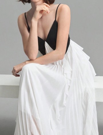 Rochie maxi Shein, mix culori