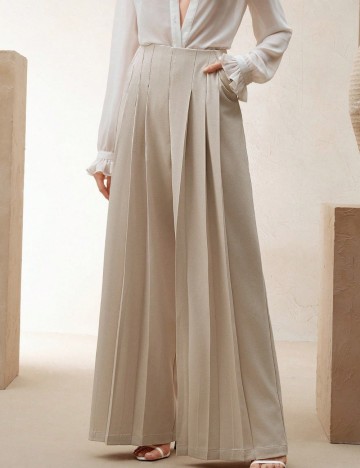 Pantaloni Shein, crem
