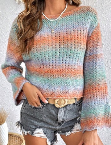 Pulover Shein, mix culori