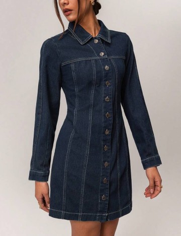 Rochie de blugi Shein Forever 21, albastru