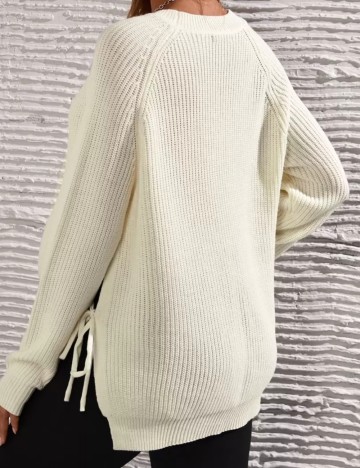 Pulover Shein, crem