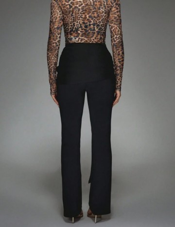 Pantaloni Shein Missguided, negru