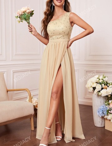 Rochie maxi Shein, bej