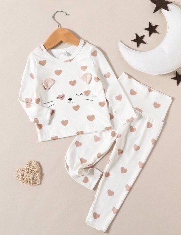 Compleu pijamale Shein, mix culori