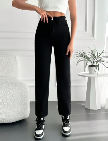 Jeans Shein, negru