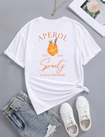 Tricou Shein Curve+, alb