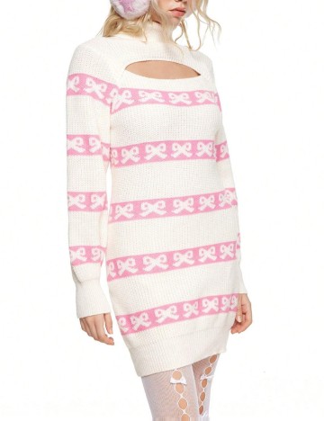 Rochie tricotată Shein, mix culori