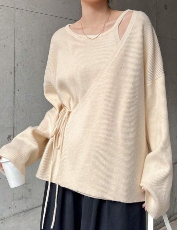 Pulover Shein, crem