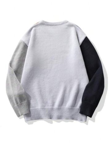 Pulover Shein MANFINITY, mix culori