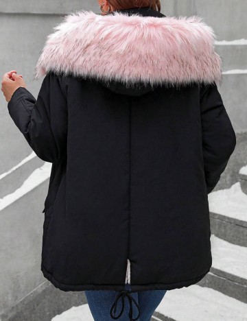 Geacă Shein Curve+, mix culori
