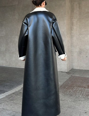 Palton Shein, negru