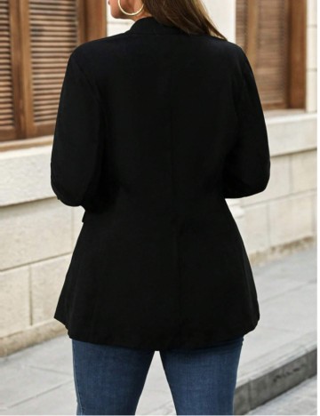 Sacou Shein Curve+, negru