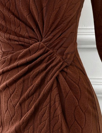 Rochie midi Shein, maro