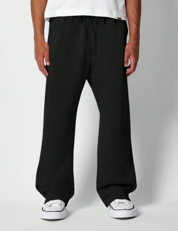 Pantaloni de trening Shein SUMWON, negru