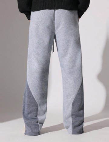 Pantaloni de trening Shein SUMWON, gri