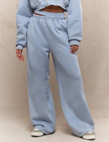 Pantaloni de trening Shein Missguided, albastru