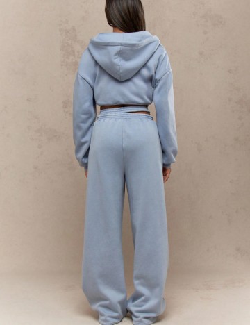 Pantaloni de trening Shein Missguided, albastru