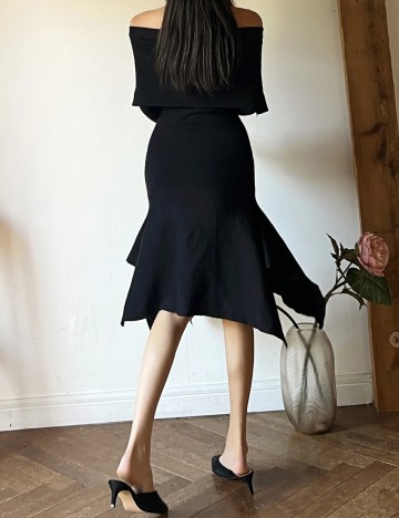 Rochie maxi Shein, negru